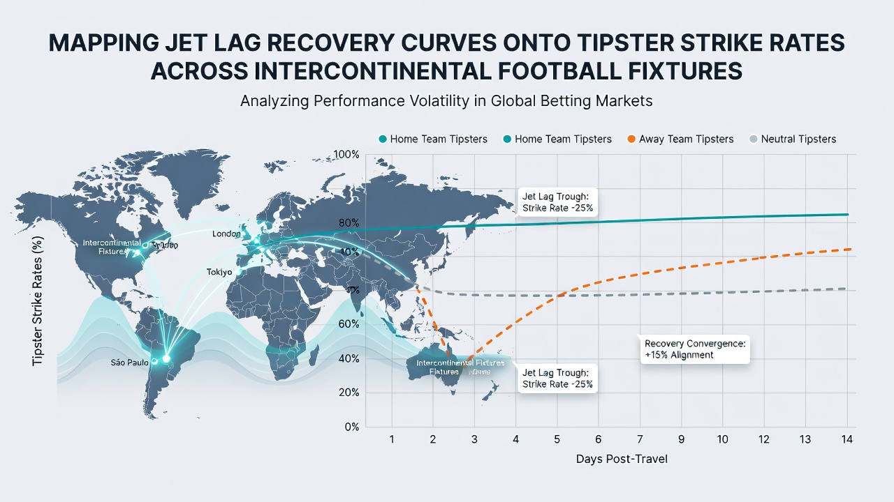 Data visualization of tipster accuracy rates plotted against days since arrival for football teams